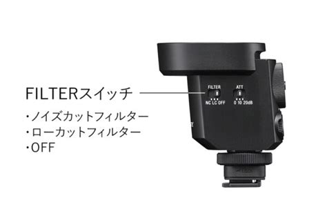 世界初8つの収音モードを備えた小型なソニーショットガンマイクロホン ECM M1 7月28日発売 ナカムラ電器 ソニー製品の徹底