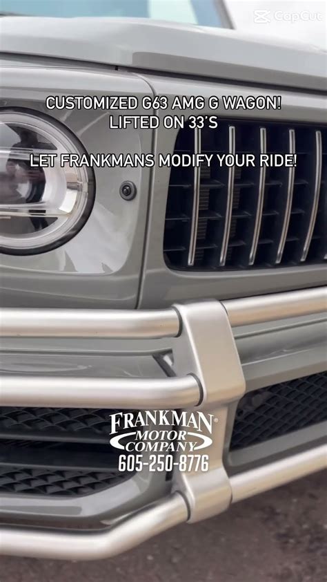 Customized G Amg G Wagon At Frankman Motors Youtube