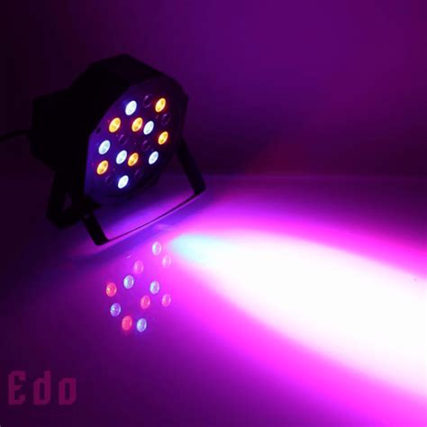 Canh O Refletor Rgb Jogo De Luz Led Strobo Ilumina O Para Festa