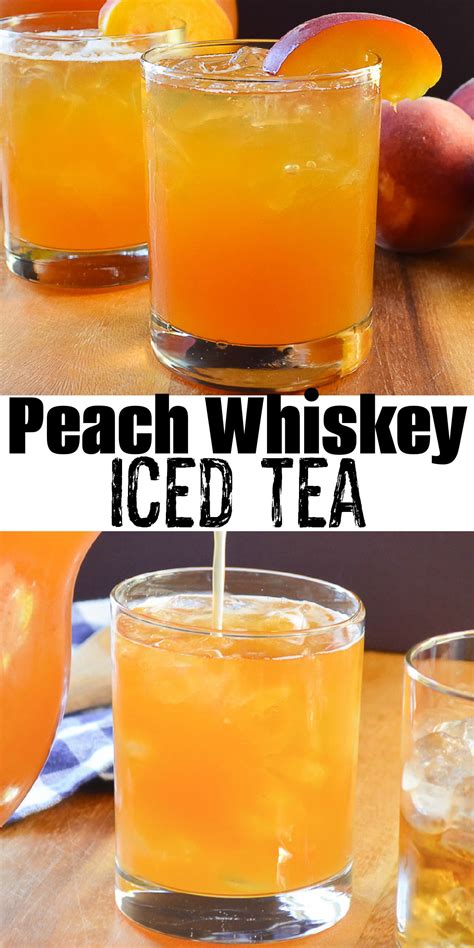 Peach Whiskey Iced Tea | Drinks alcohol recipes, Drinks, Alcohol recipes