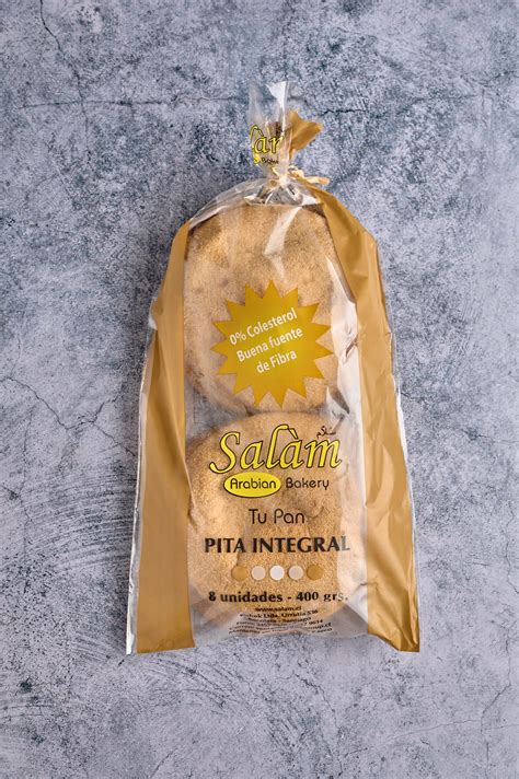 Bolsa Pan Pita Integral Gr Unidades Salam