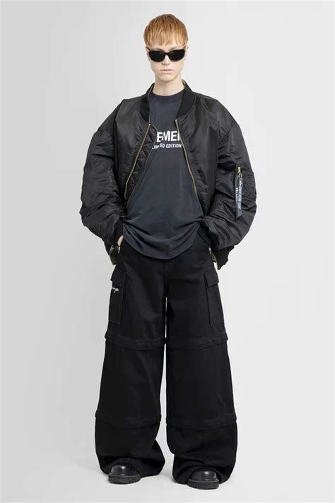 Vetements Black Vetements X Alpha Industries