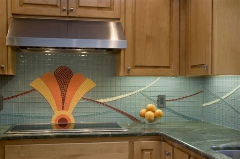 20+ Kitchen Backsplash Art Deco