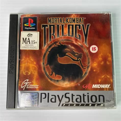 Mortal Kombat Trilogy Playstation Ps1 Game Pal Tested W Manual Free Post Aus Eur 40 13