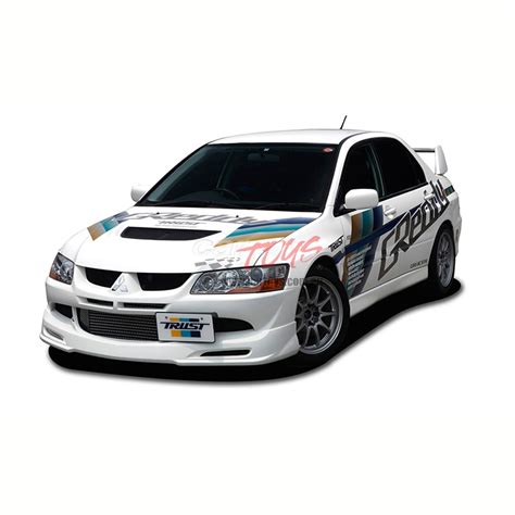 Greddy Aero Kit Lancer Evo Viii Mitsubishi Evo Ct9a Front Lip Spoiler Car Toys