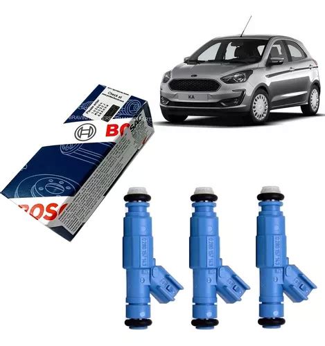 Kit Bico Injetor Bosch Ford Ka Cc Flex Parcelamento Sem Juros