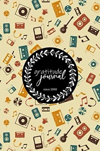 Gratitude Journal Retro Music Sound A 52 Week Guide To