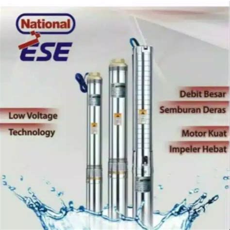 Jual NATIONAL ESE Pompa Air Celup Satelit Sumersible 2 5 Inch 0 25 HP