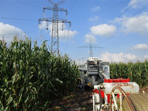 Bau Der Kv Freileitung Von Hamburg Nord Kass Dk Bhf