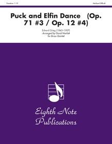 Puck And Elfin Dance Opus Opus Brass Quintet Score