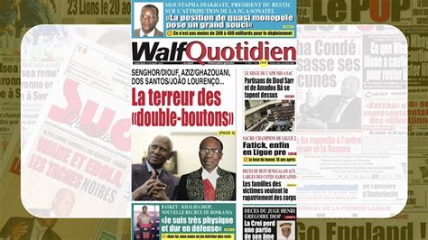 La revue de presse du mercredi 19 juillet 2023 commentée par Fatou