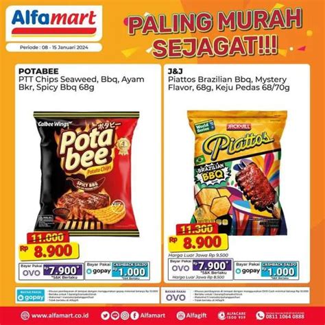 Promo Alfamart Paling Murah Sejagat Januari Beragam Produk