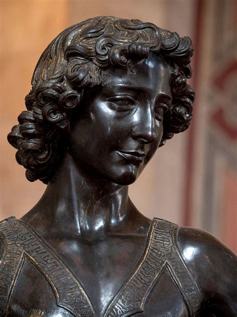 Andrea Del Verrocchio David At Bargello Museum In Florence