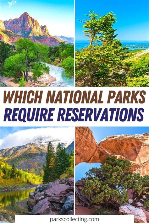 Which National Parks Require Reservations National Parks Trip