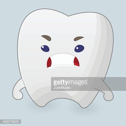 Illustration Of Angry Tooth Stock Clipart Royalty Free Freeimages