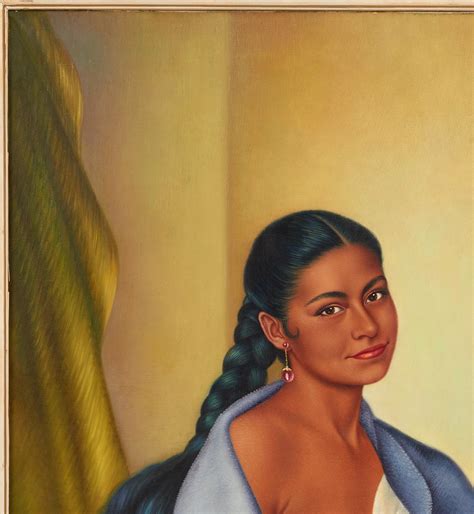 Enrique D Aoust Mexican Woman With Pot Circa 1960 MutualArt