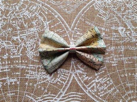 Maps From Hanaemi Handmade French Barrette Bows