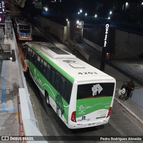 Turismo e Fretamento Orion Transportes 4203 em São Paulo por Pedro