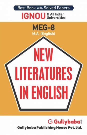 Ignou Meg New Literature In English