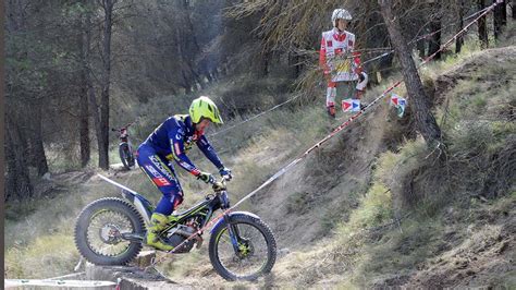 Caparroso acoge el campeonato navarro riojano de trial las imágenes