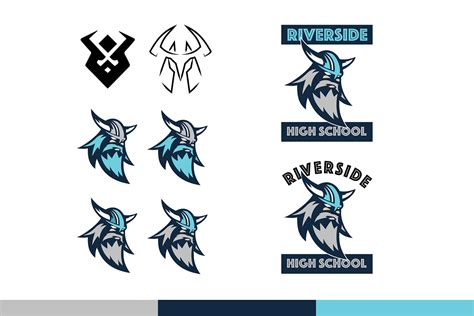 Riverside High School Viking Logo Concept on Behance