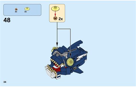 View LEGO® instruction 31088 Deep Sea Creatures - LEGO instructions and ...