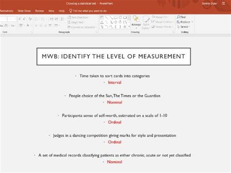 Aqa A Level Psychology Statistical Testing Teaching Resources