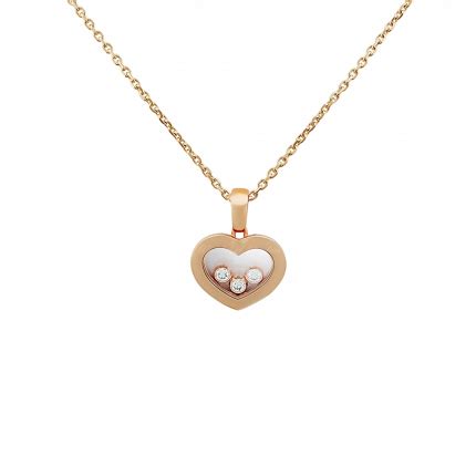 Chopard Happy Diamonds Icons Rose Gold Pendant 79A611 5001 Buy Online