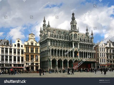 Belgium Brussels Grand Place Stock Photo 95662471 Shutterstock