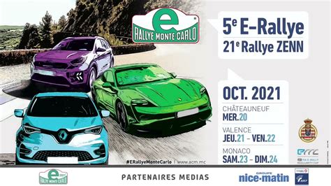 E Rallye Monte Carlo 2021 Partenaires Médias YouTube