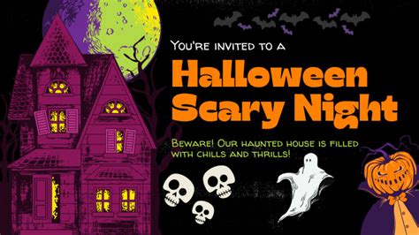 100 Halloween Party Invitation Wording Ideas Lightx