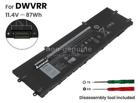 Dell Inspiron 16 7620 2-IN-1 long life replacement battery | Canada Laptop Battery