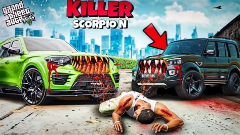 Gta Franklin New Car Is A Cursed Killer Car Killer Scorpio N