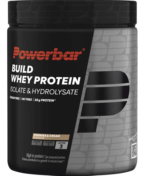 Build Whey Protein Isolate Hydroisolate Powerbar Vitalabo Portugal