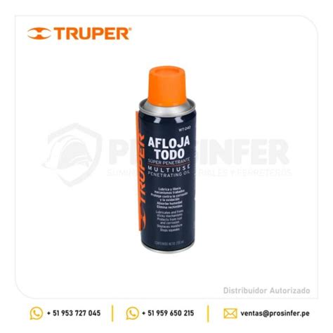 Aceite Aflojatodo Ml Oz Truper En Per Prosinfer