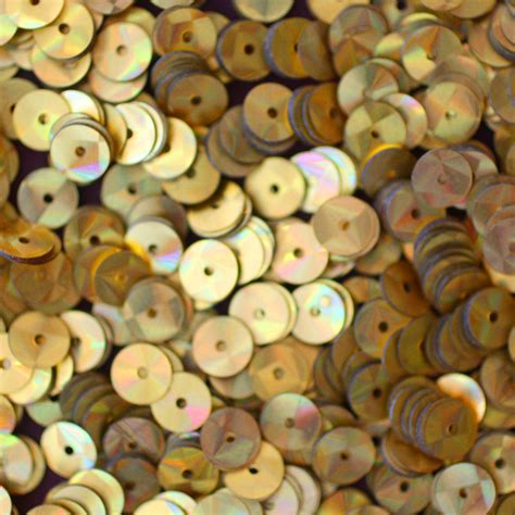 6mm Sequins Gold Prism Metallic Sequinsusa