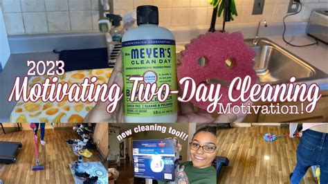 NEW TWO DAY CLEANING MOTIVATION DEEP CLEAN WITH ME SPEED CLEANING