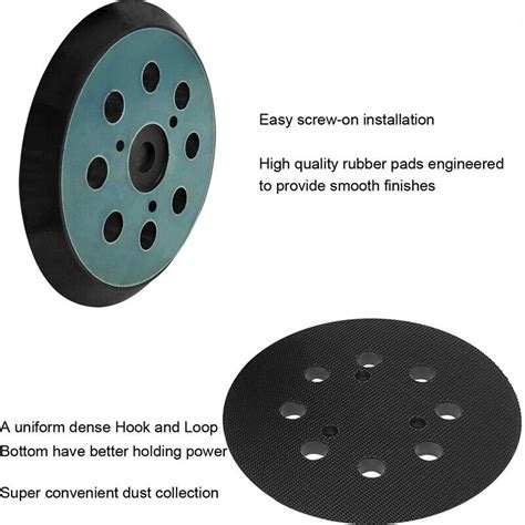 Inch Hole Sander Hook And Loop Replacement Sanding Pad For Bo