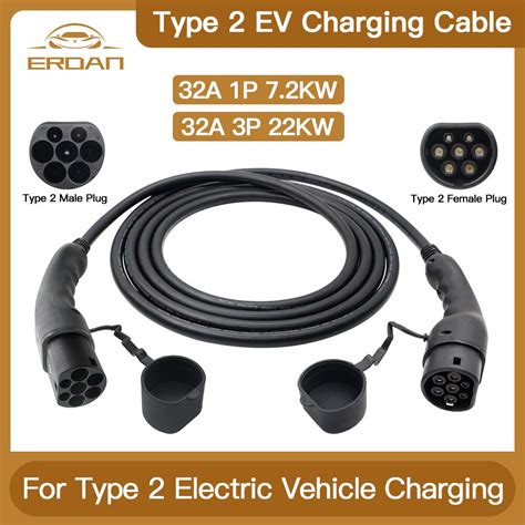 ERDAN 32A EV Charging Cable Type IEC 62196 For Electric Car 02 29 2024