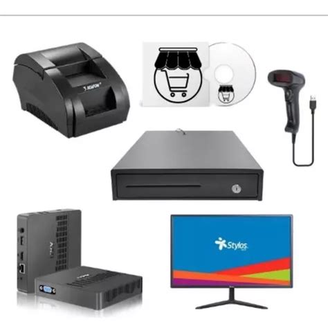 Kit Punto De Venta Computadora Cajón Lector Impresora Pdv Envío gratis