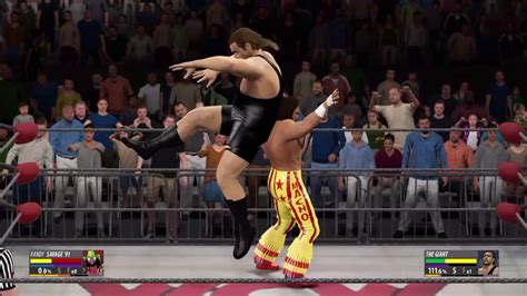 Wcw2k16 October Week 2 Nitro Match 5 Randy Savage Vs Hollywood Hogan Youtube