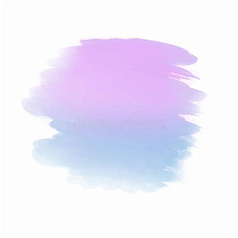 Abstract Watercolor On White Background The Color Splashing In The