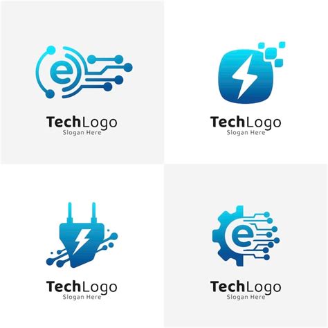 Electronic Logo Vectors And Illustrations For Free Download Freepik