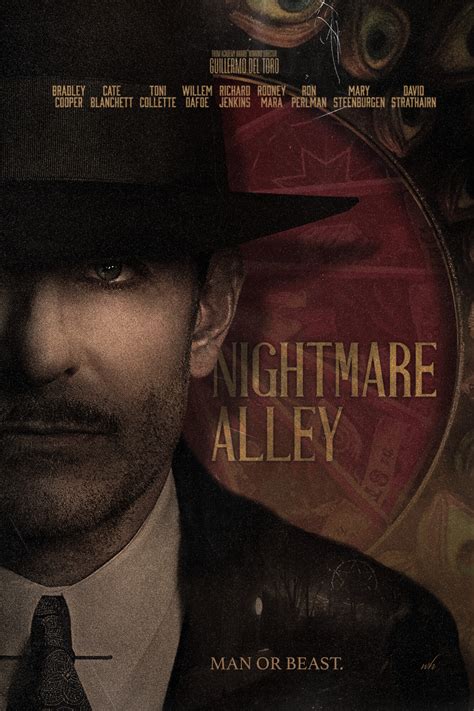 Nightmare Alley 2021 Poster By Wesley Hobbs