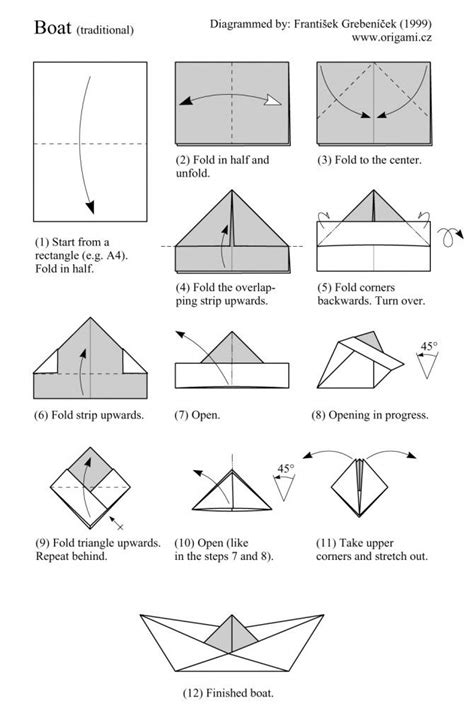 Origami_boat_1 arch college of design business – Artofit