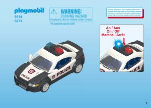 Modes Demploi Pour Playmobil Police