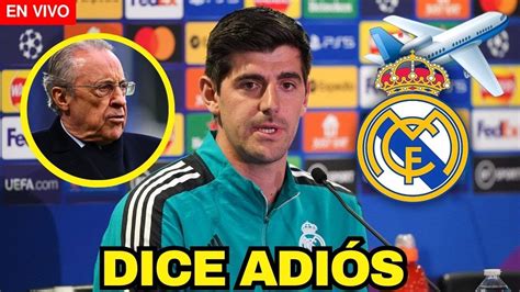 URGENTE COURTOIS SE DESPIDE FLORENTINO ACEPTA LOS 60 MILLONES DE