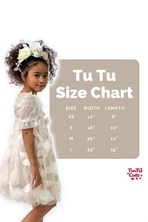 Sizing Charts Tutu Cute By Linda Stokes