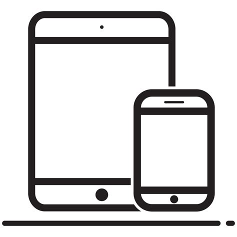 Tablet And Mobile Phone Icon 10851413 PNG