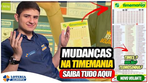 TIMEMANIA MUDANÇAS NO VOLANTE E NA ARRECADAÇÃO PARA OS CLUBES YouTube